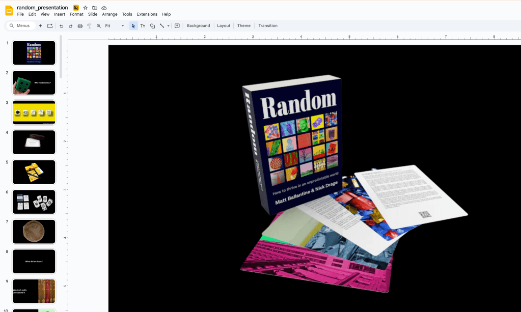 Random the Presentation&nbsp;run-through